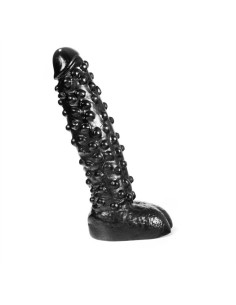 Dark Crystal Tonguebiter Dildo Large Black