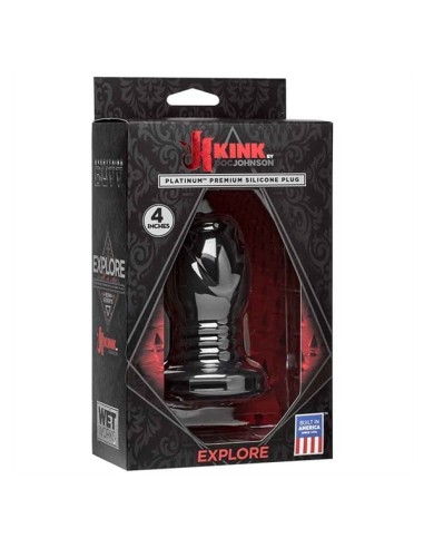 Wet Works Explore Premium Silicone Anal Plug Standard - Blac