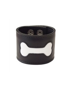 FETCH Bone Wristband Black-White