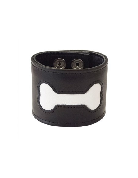 FETCH Bone Wristband Black-White