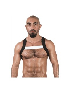 URBAN X-Back Club Harness Black White