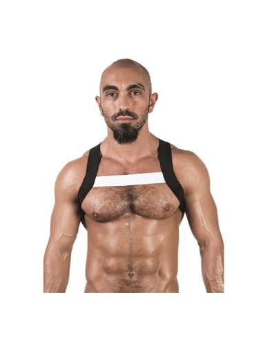 URBAN X-Back Club Harness Black White