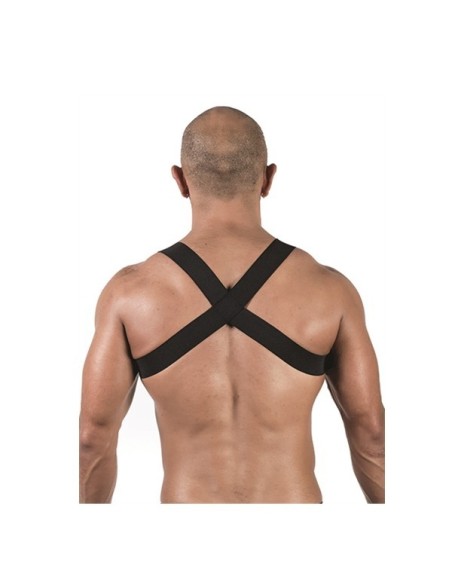 URBAN X-Back Club Harness Black White