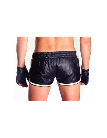 Mister B Leather Sport Shorts