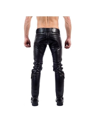 Mister B Leather FXXXer Jeans All Black
