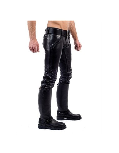 Mister B Leather FXXXer Jeans All Black