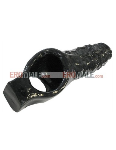 TSX: Medium Fat Cock Sheath Black