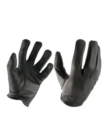 Leather Police Gloves