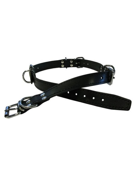 Leather Four Restraint Belt