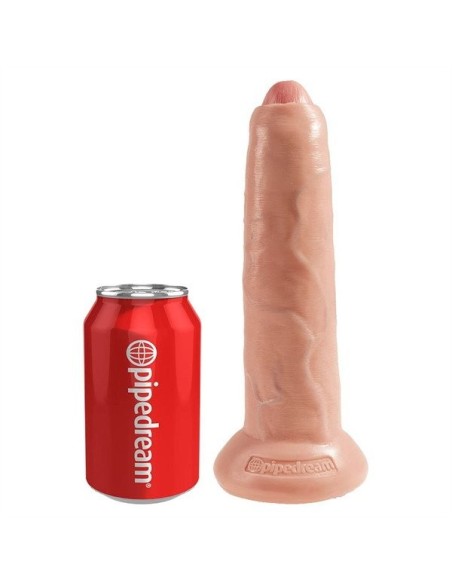 King Cock Uncut Cock 22.85 cm. (9.00 inch) - Flesh