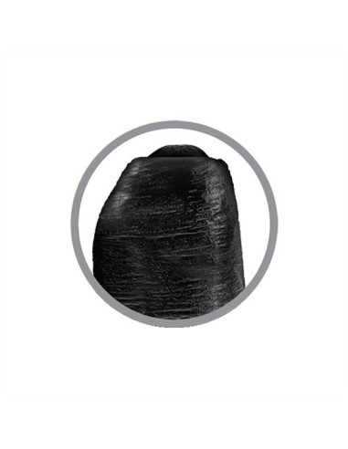 King Cock Uncut Cock 22.85 cm. (9.00 inch) - Black